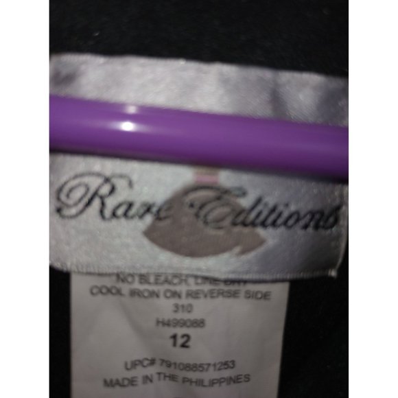 Rare Edition Green Velvet Girls size 12 Dress - Picture 6 of 6